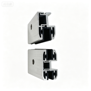 Dual Glass Module Mid & End Clamp