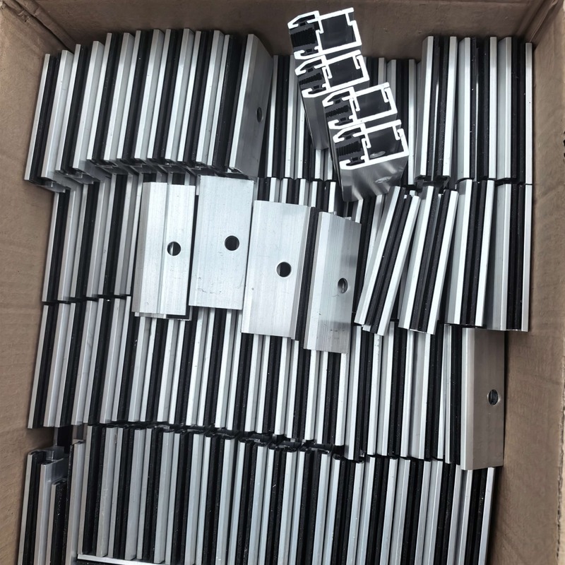 Dual Glass Module Mid & End Clamp